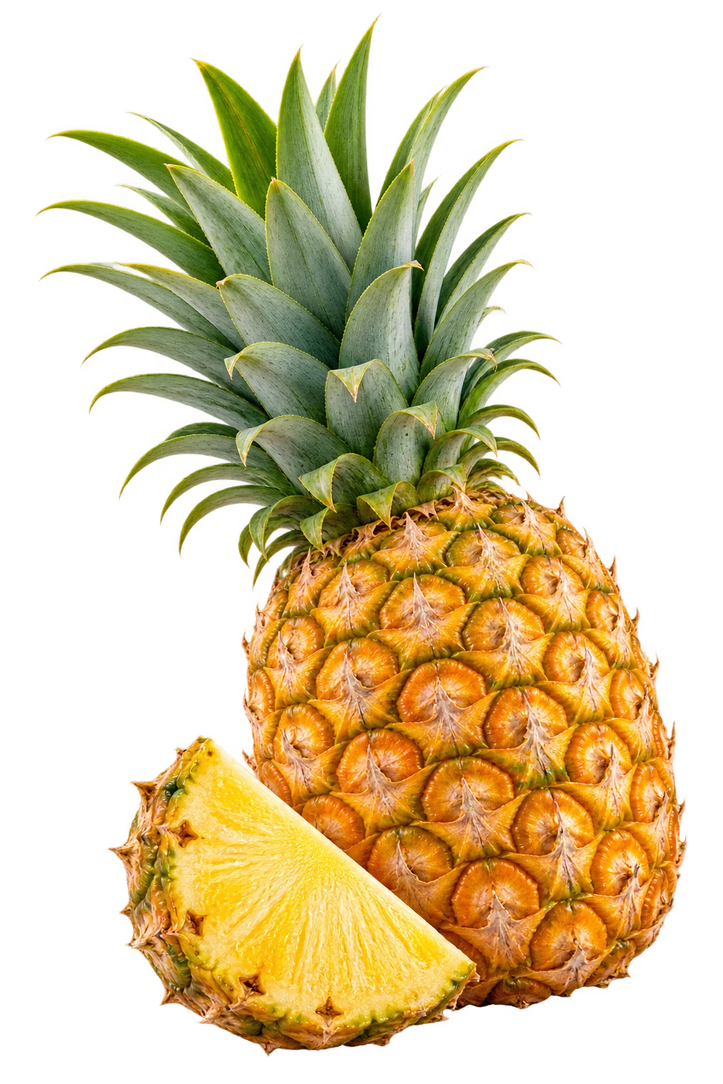 Fresh Pineapples — editorial product still life